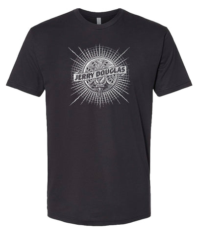 Jerry Douglas Logo - Black T-Shirt