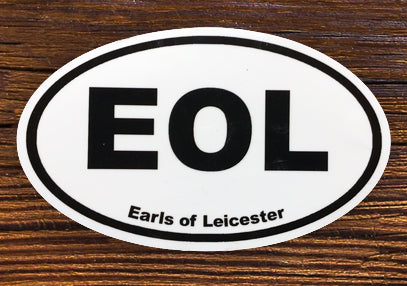 The Earls of Leicester - EOL Sticker